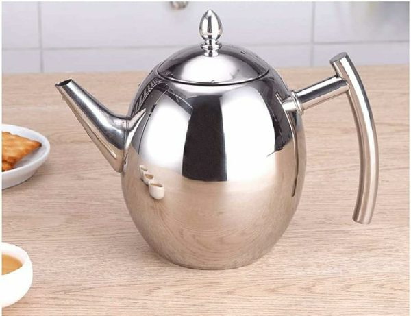Stainless Steel Kettle Teapot Thicker With Filter Hotel Tea Pot