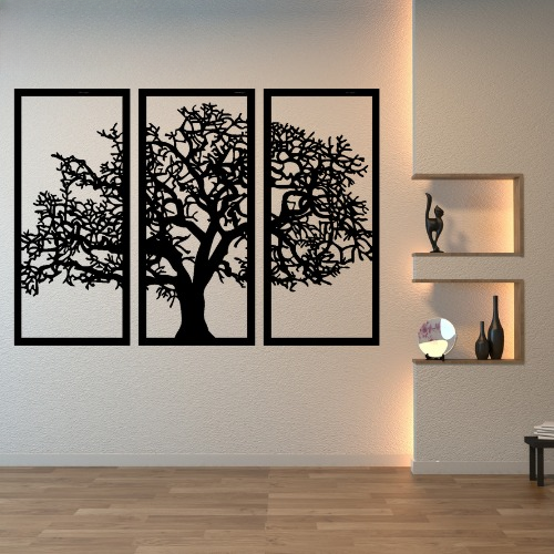 Wooden Tree Wall Art