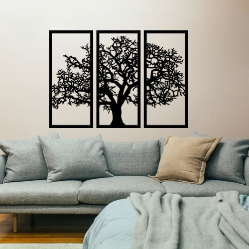 Wooden Tree Wall Art