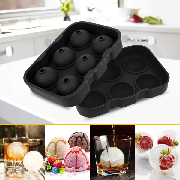 1 Pc Ice Cubes Tray, 6-grid Ice Cubes