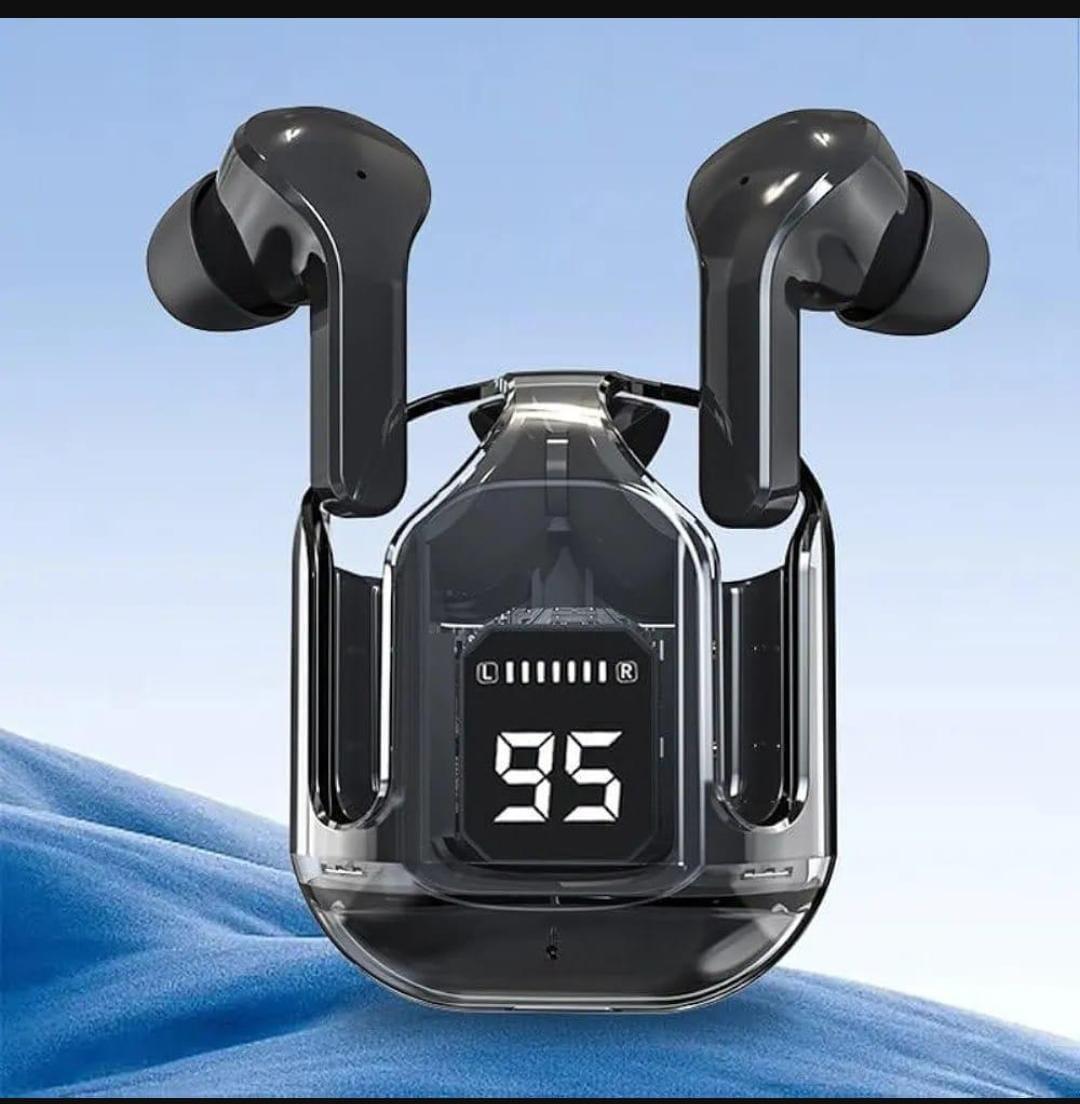 Black Wireless Earbuds