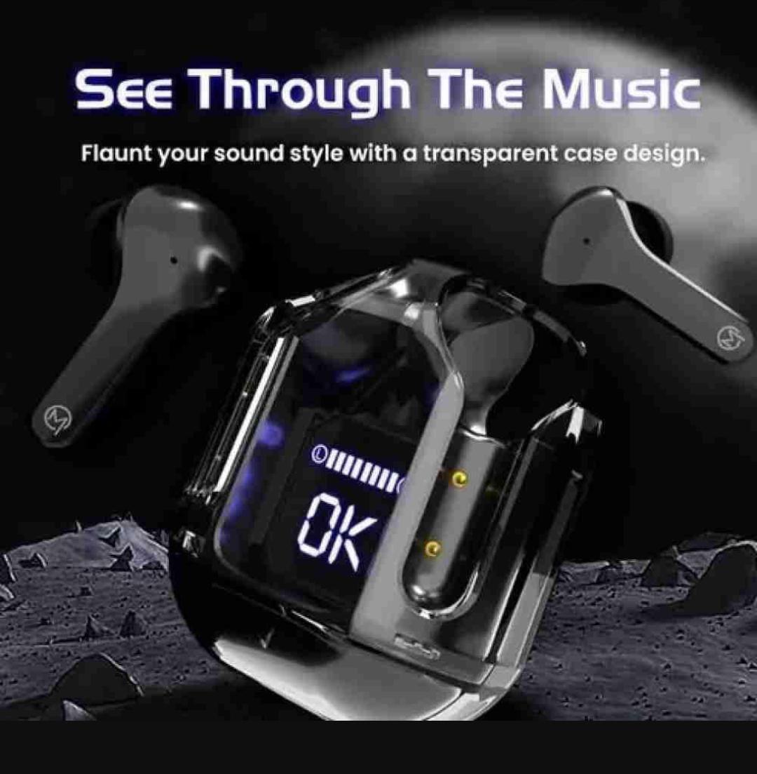 Black Wireless Earbuds
