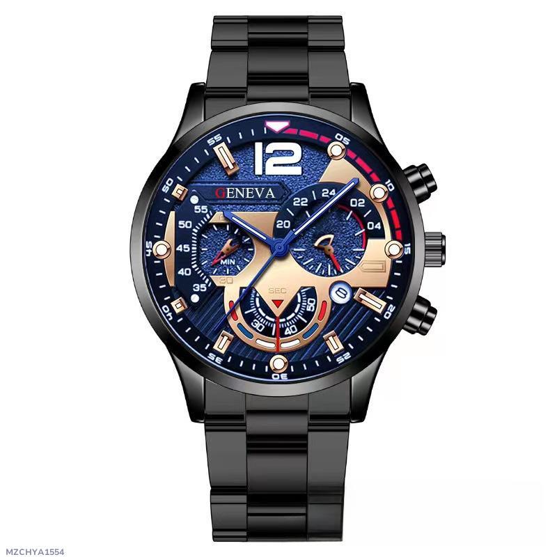 Men's steel belt sport watch