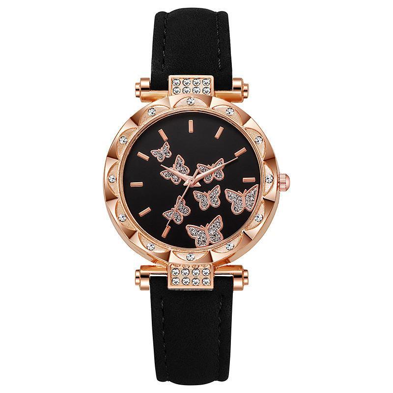 Ladies butterfly fashion watch