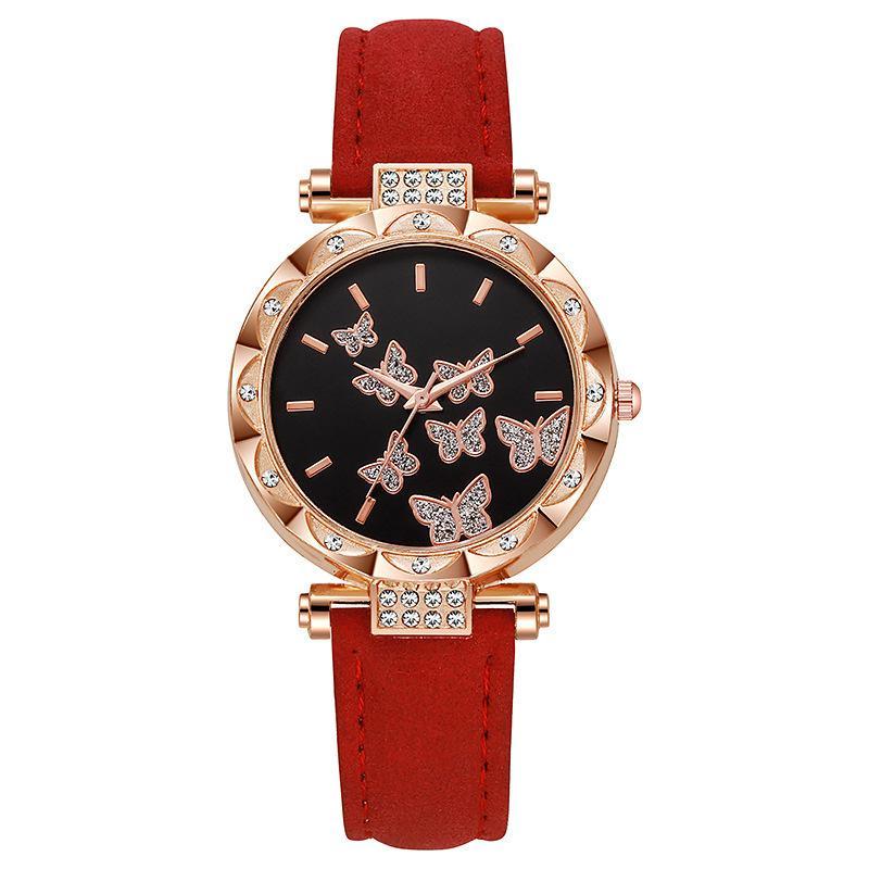 Ladies butterfly fashion watch