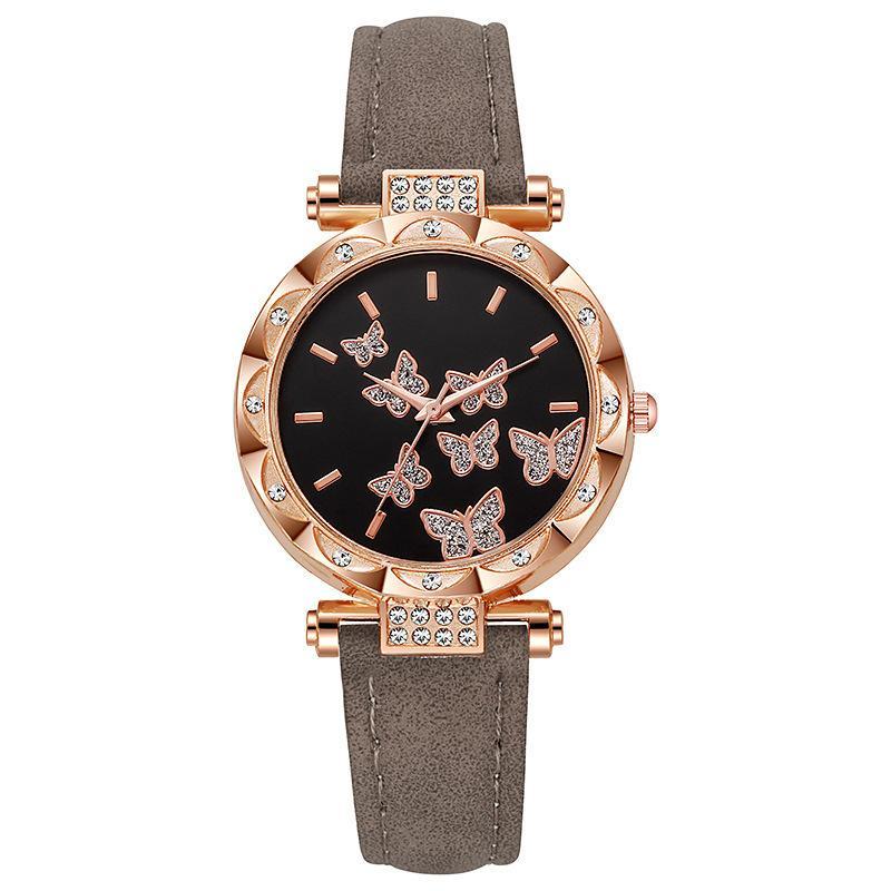 Ladies butterfly fashion watch