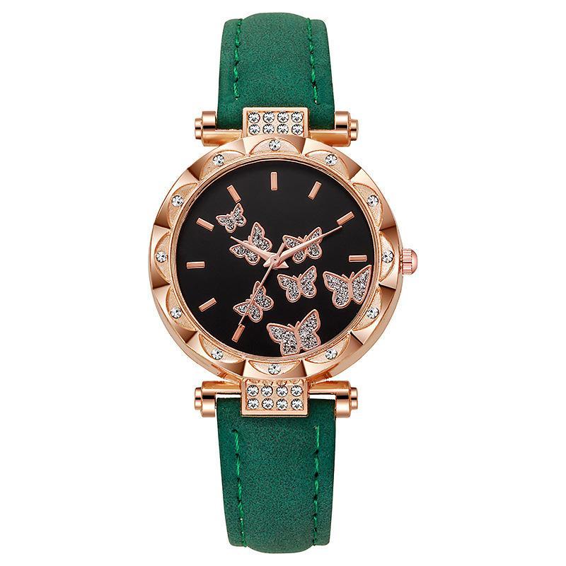 Ladies butterfly fashion watch