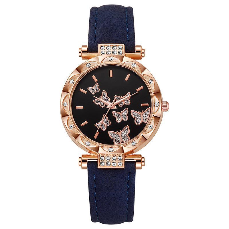 Ladies butterfly fashion watch