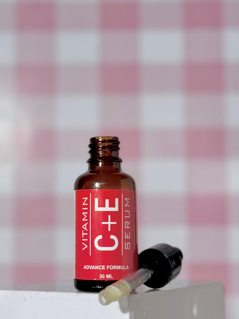 Anti Acne & Glowing Serum Vitamin C + E
