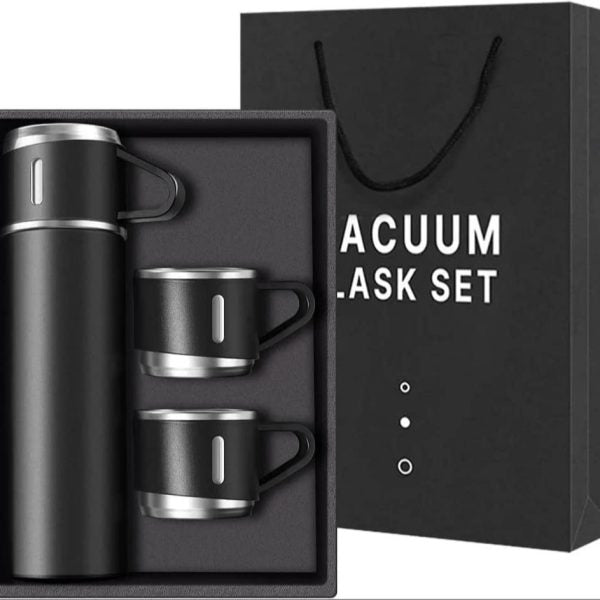 Stainless Steel Vacuum Flask Set Vacuum Insulated Bottle Gift Set